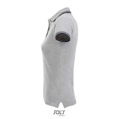 SOL'S PASADENA WOMEN - POLO SHIRT - Grey/Navy - Additional