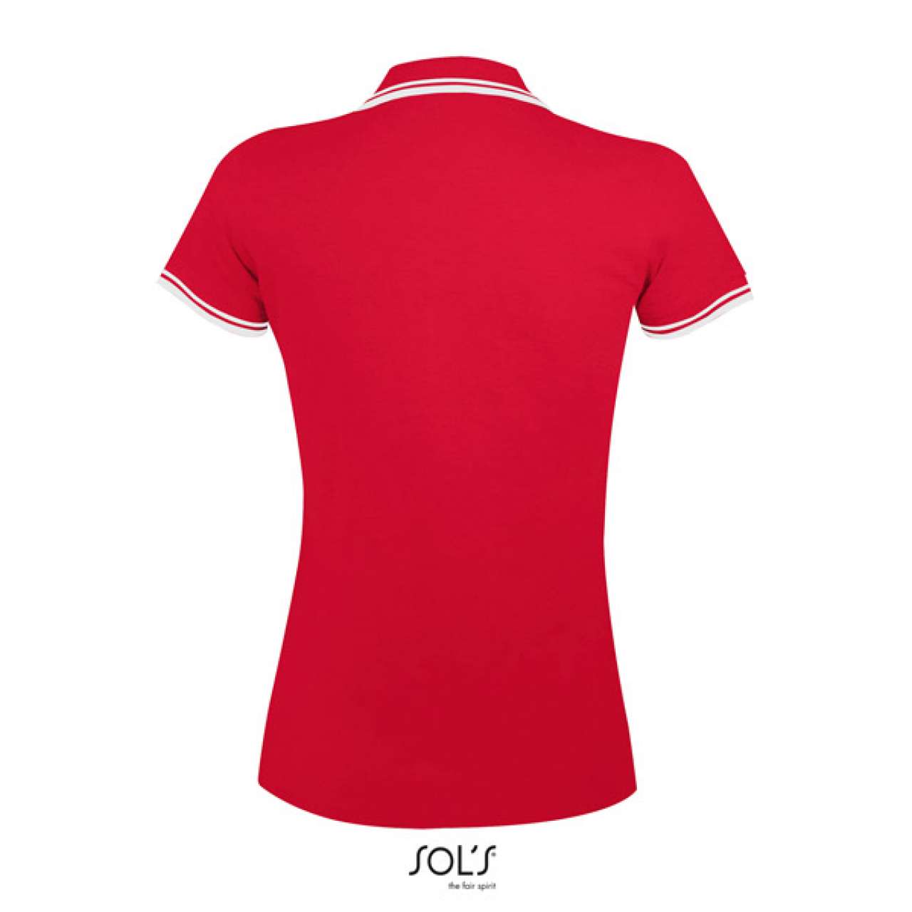 SOL'S PASADENA WOMEN - POLO SHIRT - Red/White - Additional
