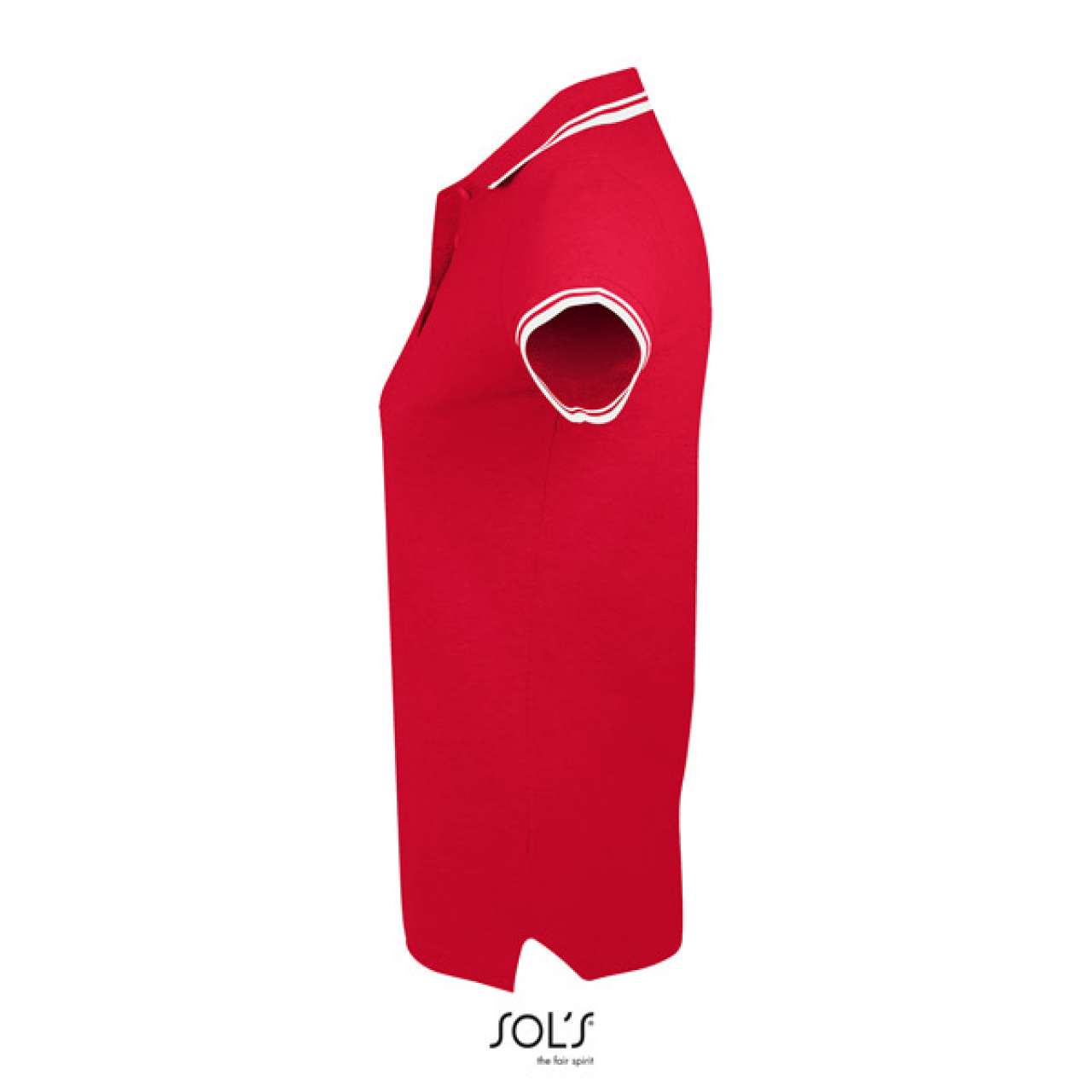 SOL'S PASADENA WOMEN - POLO SHIRT - Red/White - Additional