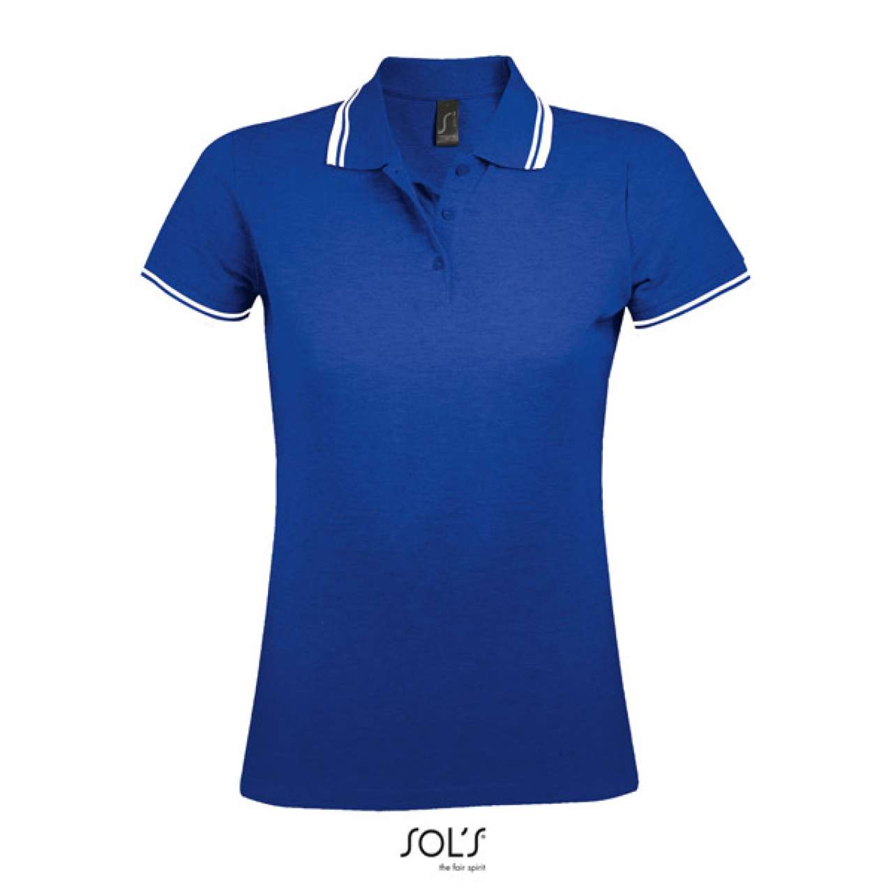 SOL'S PASADENA WOMEN - POLO SHIRT - Royal Blue/White - Additional