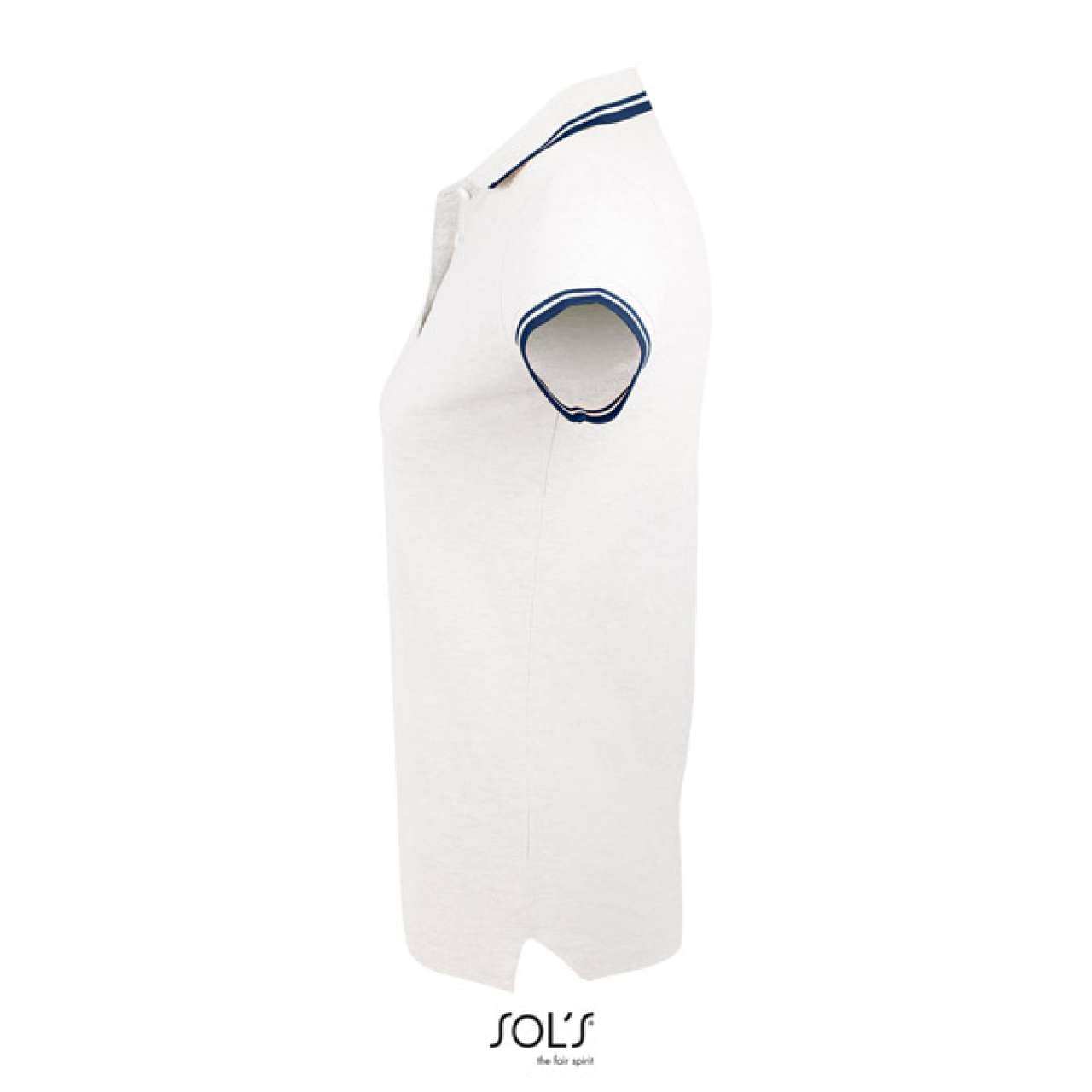 SOL'S PASADENA WOMEN - POLO SHIRT - White/Navy - Additional