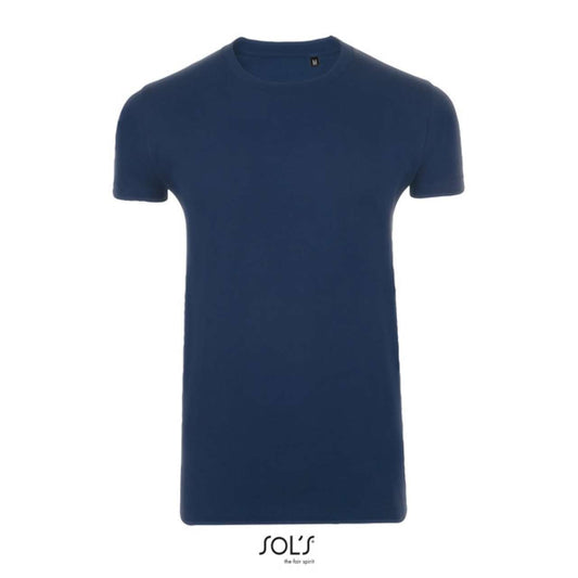 SOL'S  IMPERIAL  FIT - MEN'S ROUND NECK CLOSE FITTING T-SHIRT - French Navy - Main