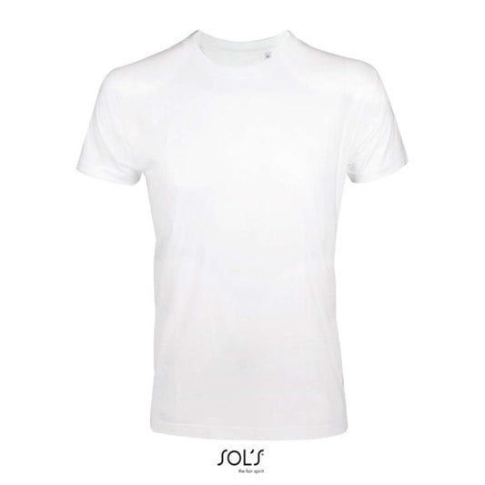 SOL'S  IMPERIAL  FIT - MEN'S ROUND NECK CLOSE FITTING T-SHIRT - White - Main