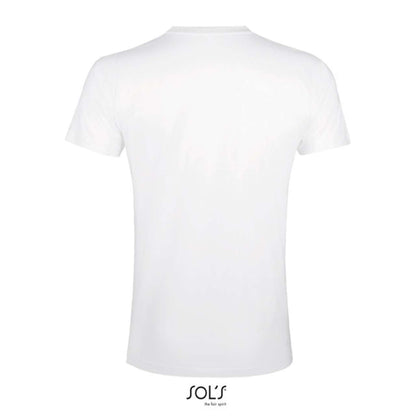 SOL'S  IMPERIAL  FIT - MEN'S ROUND NECK CLOSE FITTING T-SHIRT - White - Additional