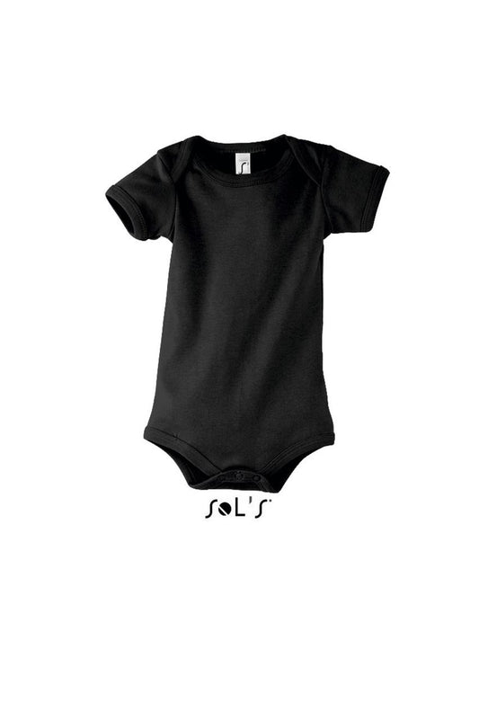 SOL'S BAMBINO - BABY BODYSUIT - Black - Main