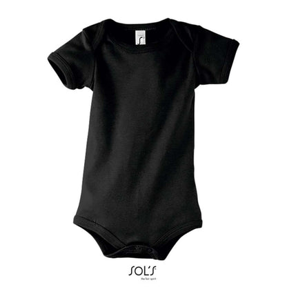 SOL'S BAMBINO - BABY BODYSUIT - Black - Additional