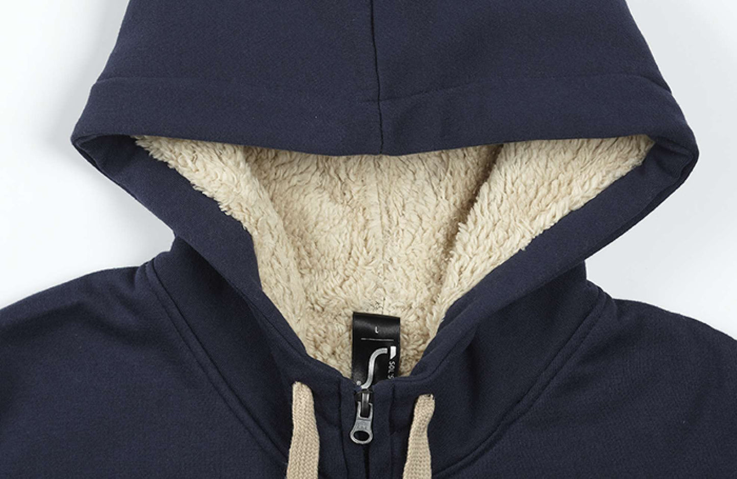 SOL'S SHERPA - UNISEX ZIPPED JACKET WITH "SHERPA" LINING - Black - Additional
