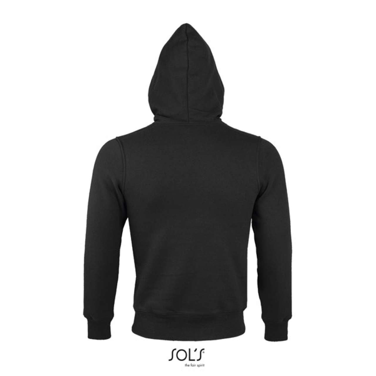 SOL'S SHERPA - UNISEX ZIPPED JACKET WITH "SHERPA" LINING - Black - Additional
