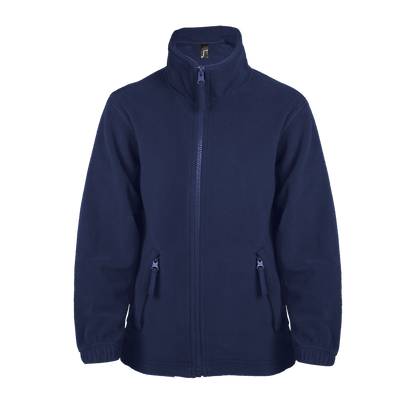 SOL'S NORTH KIDS' - ZIPPED FLEECE JACKET - Navy - Additional