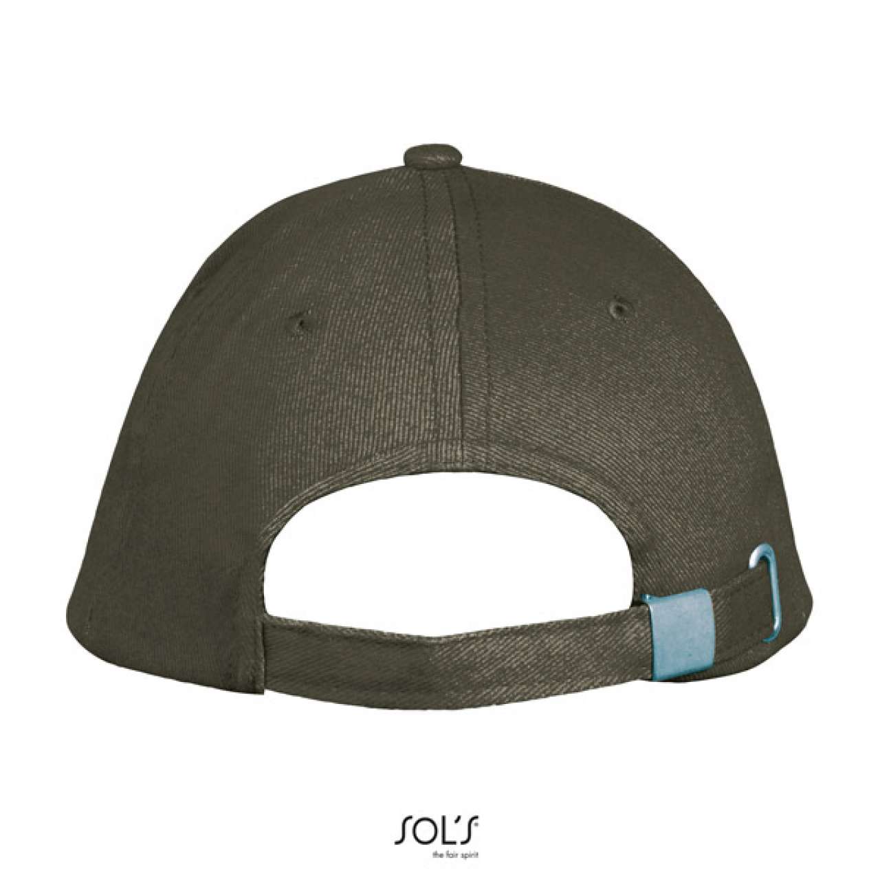 SOL'S LONG BEACH - 5 PANEL CAP - Army/Beige - Additional