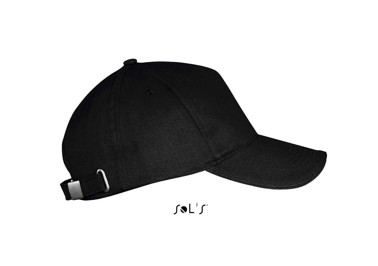 SOL'S LONG BEACH - 5 PANEL CAP - Black - Additional