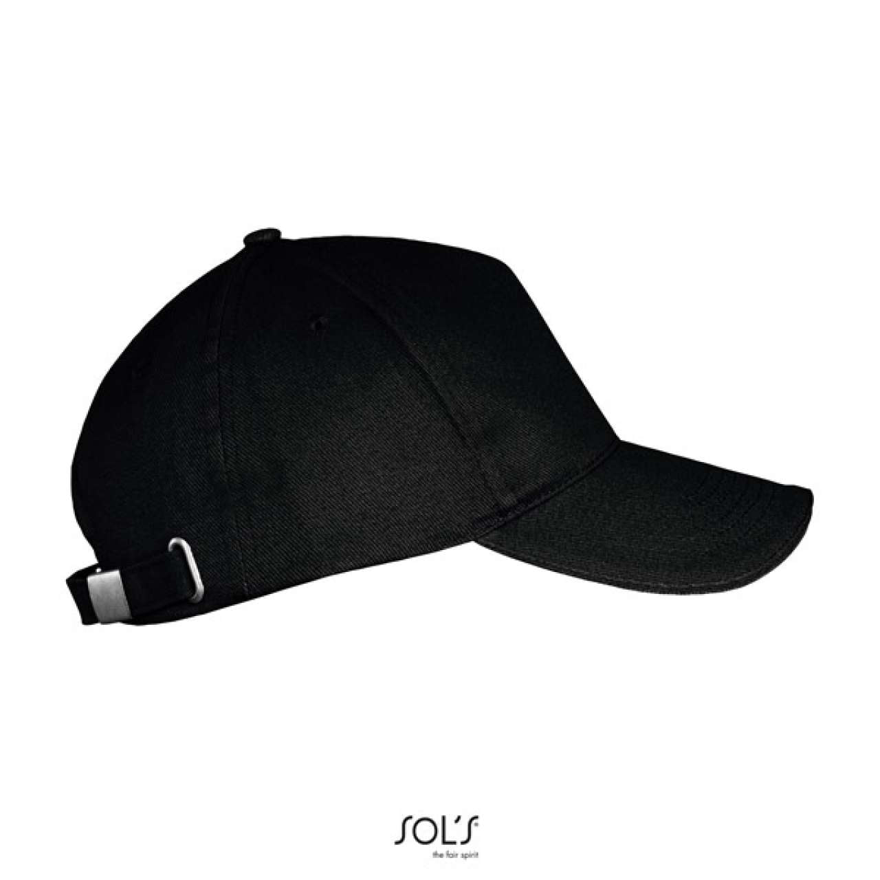 SOL'S LONG BEACH - 5 PANEL CAP - Black - Additional