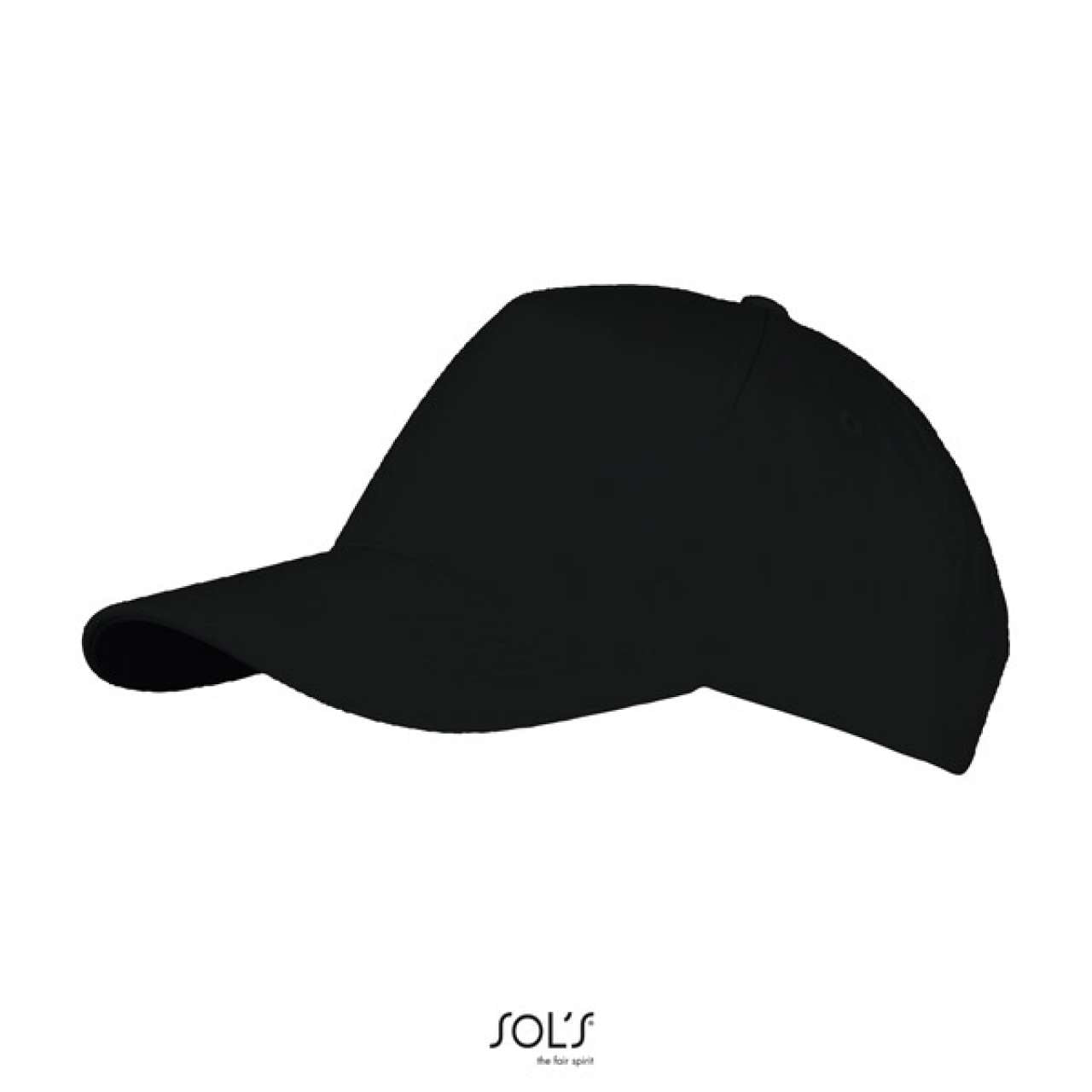 SOL'S LONG BEACH - 5 PANEL CAP - Black - Additional