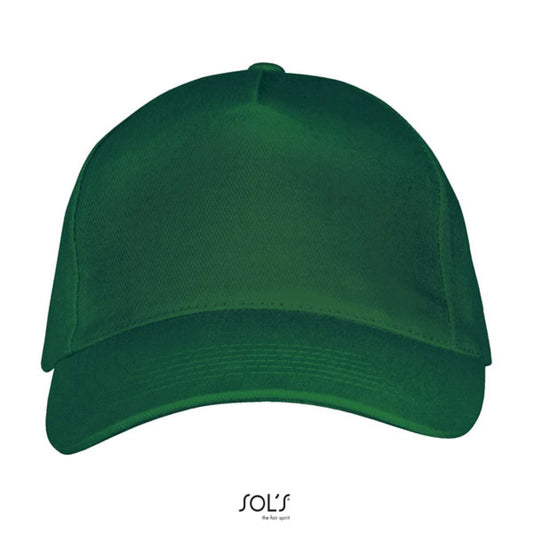 SOL'S LONG BEACH - 5 PANEL CAP - Bottle Green - Main