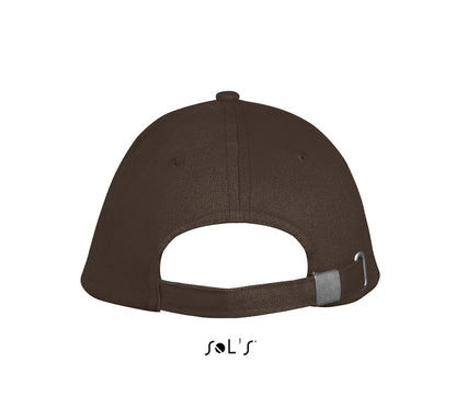 SOL'S LONG BEACH - 5 PANEL CAP - Chocolate/Beige - Additional