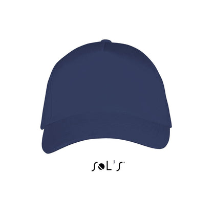 SOL'S LONG BEACH - 5 PANEL CAP - French Navy - Main