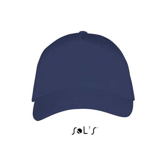 SOL'S LONG BEACH - 5 PANEL CAP - French Navy - Main