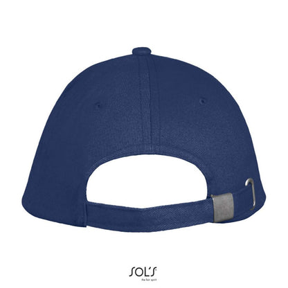 SOL'S LONG BEACH - 5 PANEL CAP - French Navy/White - Additional