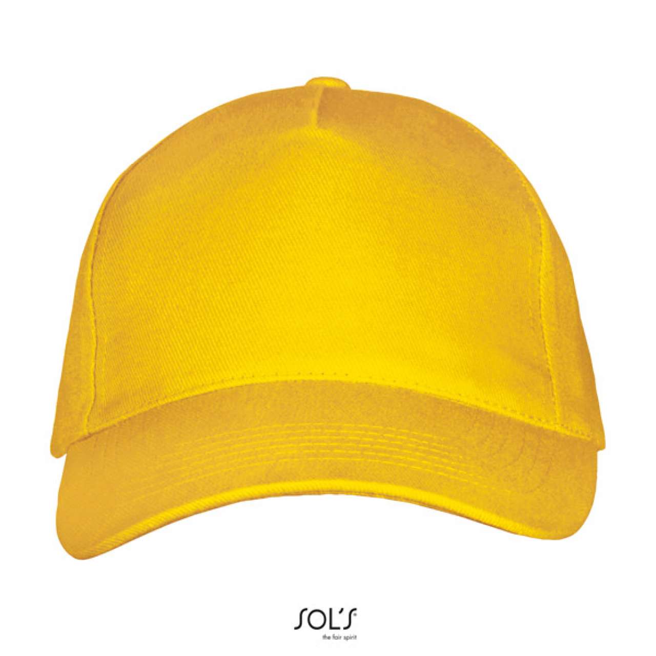 SOL'S LONG BEACH - 5 PANEL CAP - Gold - Main