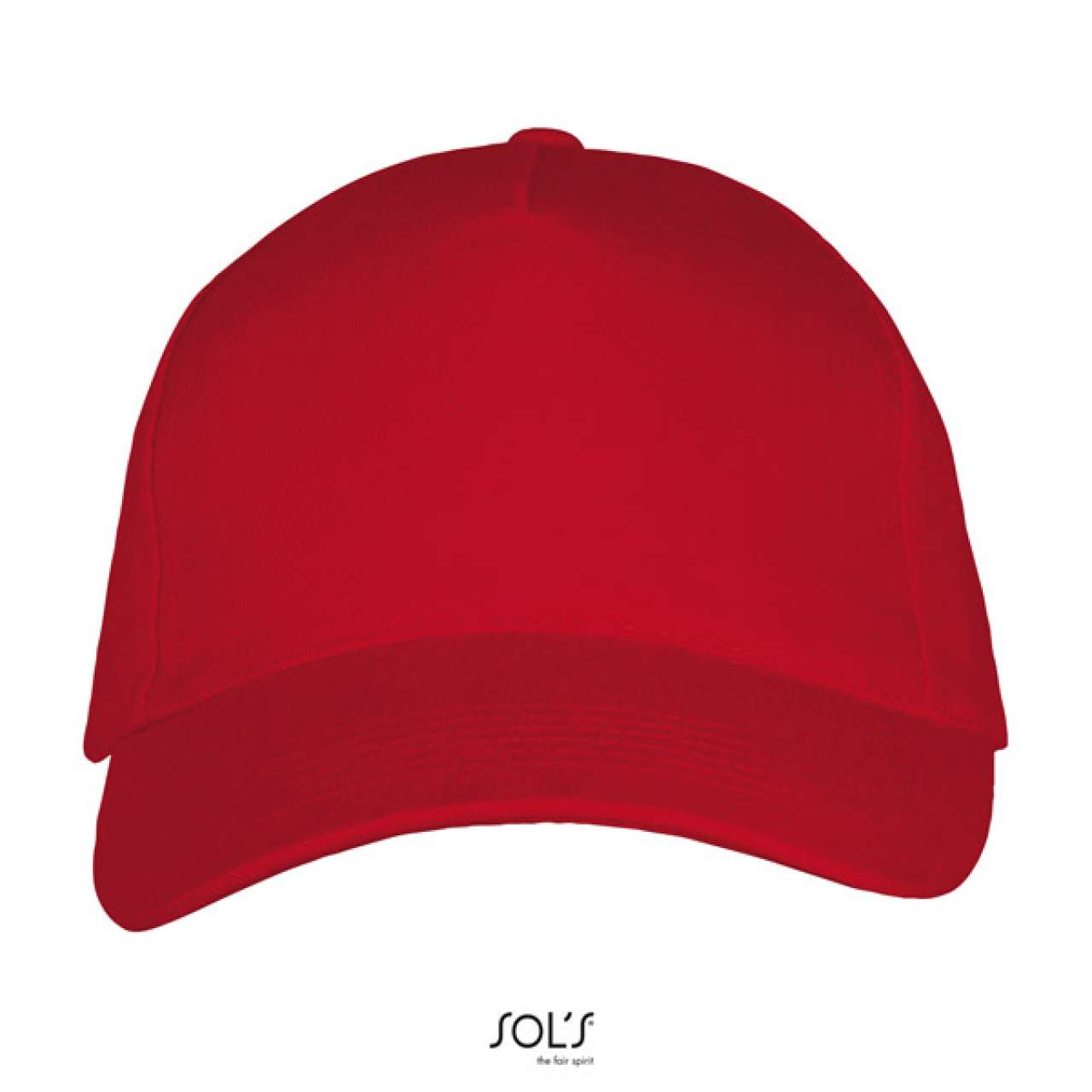 SOL'S LONG BEACH - 5 PANEL CAP - Red - Additional