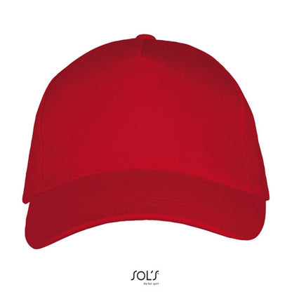 SOL'S LONG BEACH - 5 PANEL CAP - Red - Additional