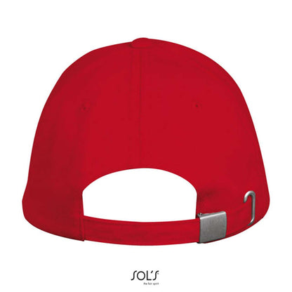SOL'S LONG BEACH - 5 PANEL CAP - Red - Additional