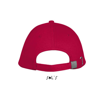 SOL'S LONG BEACH - 5 PANEL CAP - Red/White - Additional