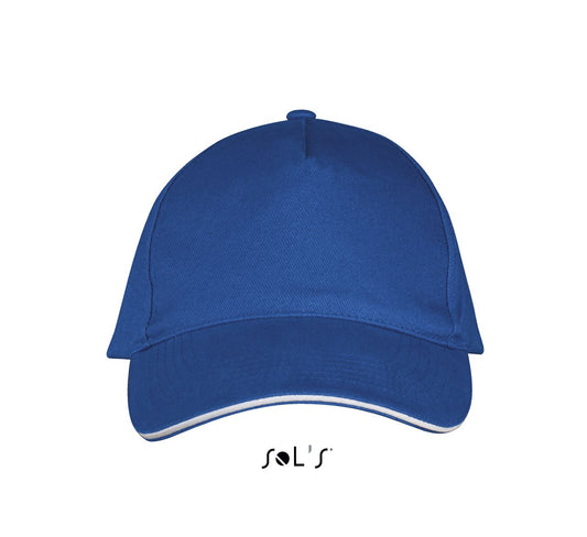 SOL'S LONG BEACH - 5 PANEL CAP - Royal Blue/White - Main