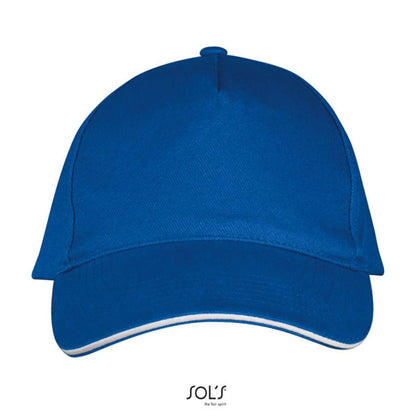 SOL'S LONG BEACH - 5 PANEL CAP - Royal Blue/White - Additional