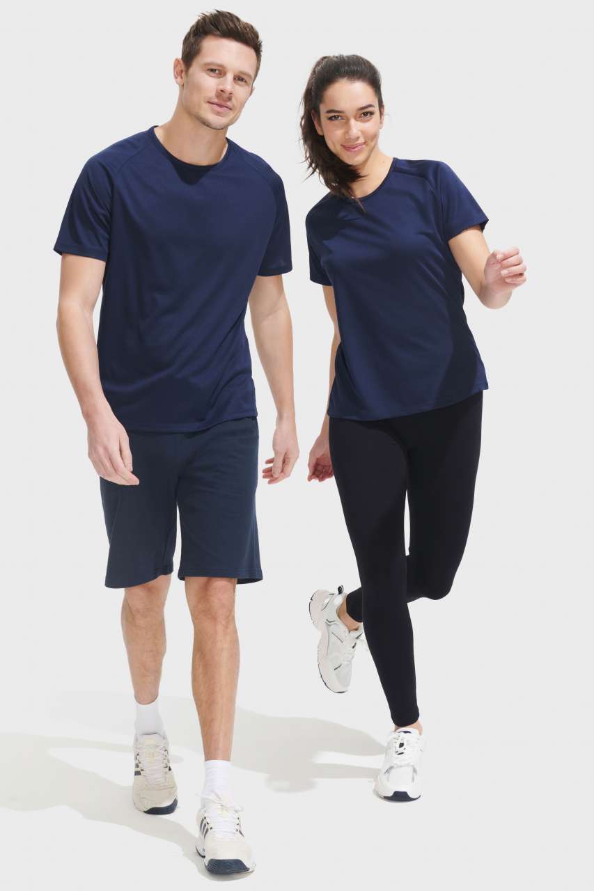 SOL'S SPORTY WOMEN - RAGLAN SLEEVED T-SHIRT - Petroleum Blue - Additional