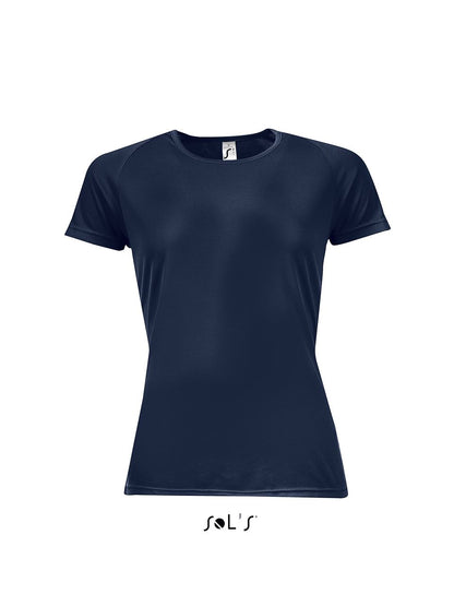 SOL'S SPORTY WOMEN - RAGLAN SLEEVED T-SHIRT - French Navy - Main
