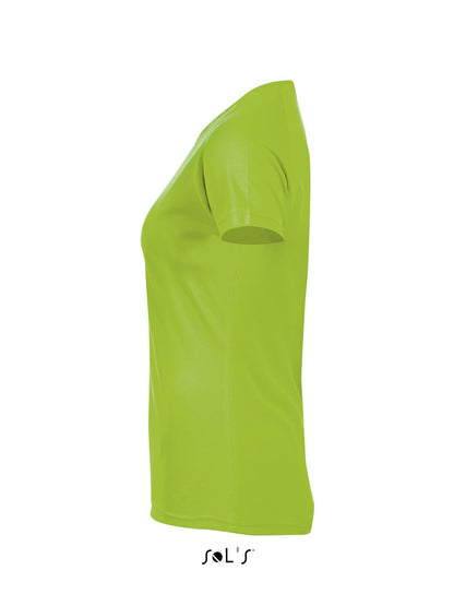 SOL'S SPORTY WOMEN - RAGLAN SLEEVED T-SHIRT - Neon Green - Additional