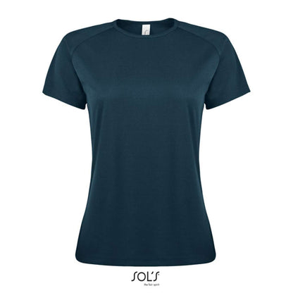 SOL'S SPORTY WOMEN - RAGLAN SLEEVED T-SHIRT - Petroleum Blue - Main