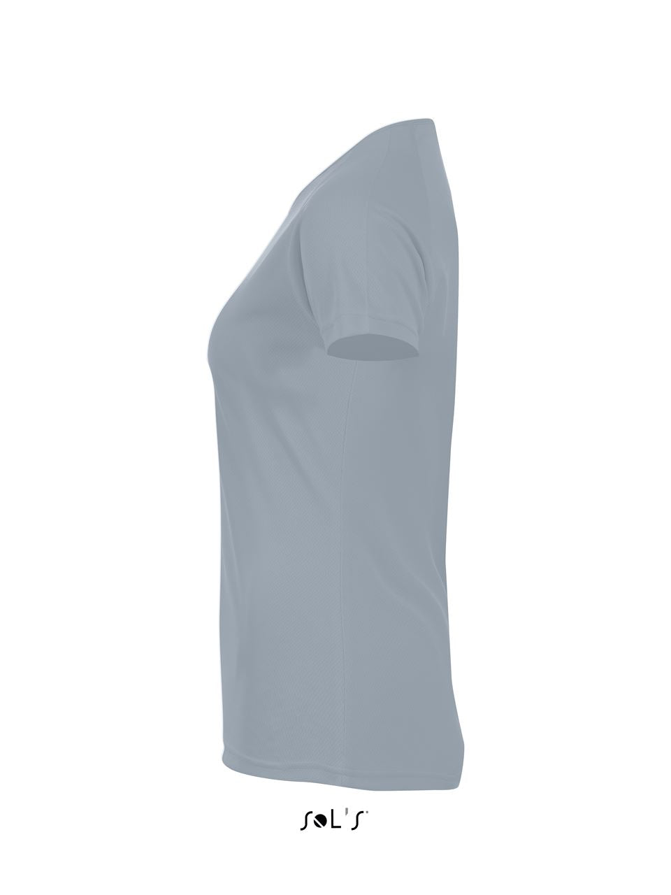 SOL'S SPORTY WOMEN - RAGLAN SLEEVED T-SHIRT - Pure Grey - Additional