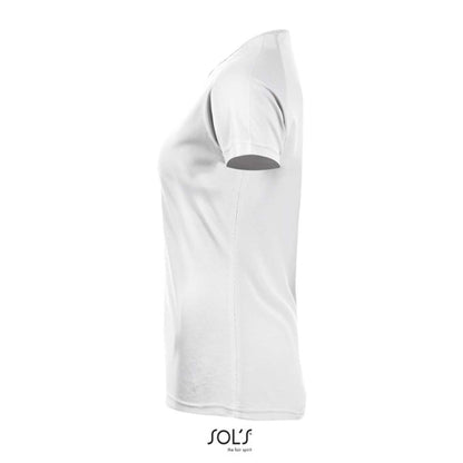 SOL'S SPORTY WOMEN - RAGLAN SLEEVED T-SHIRT - White - Additional