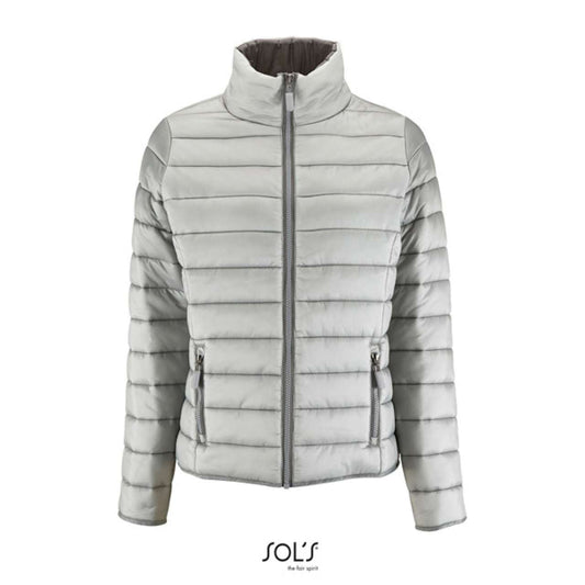 SOL'S RIDE WOMEN - LIGHT PADDED JACKET - Metal Grey - Main