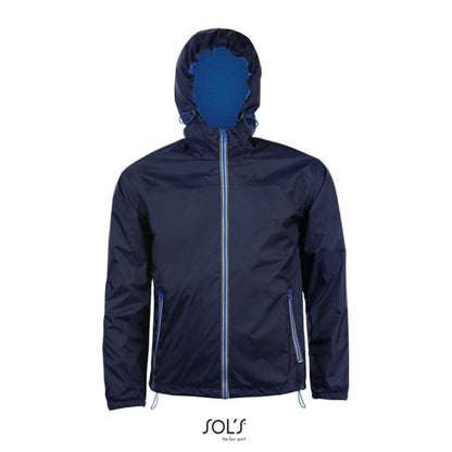 SOL'S SKATE - UNISEX LINED WINDBREAKER - Navy/Royal Blue - Main