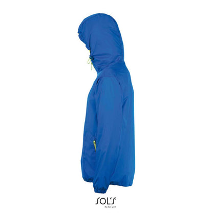 SOL'S SKATE - UNISEX LINED WINDBREAKER - Royal Blue/Neon Gold - Additional
