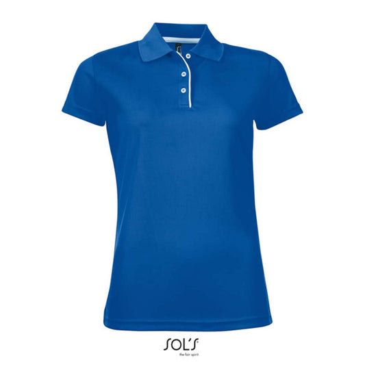 SOL'S PERFORMER WOMEN - SPORTS POLO SHIRT - Royal Blue - Main