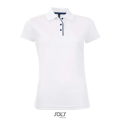 SOL'S PERFORMER WOMEN - SPORTS POLO SHIRT - White - Main