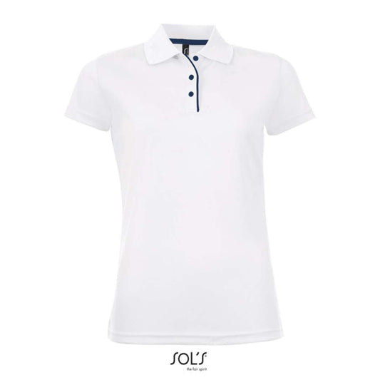 SOL'S PERFORMER WOMEN - SPORTS POLO SHIRT - White - Main