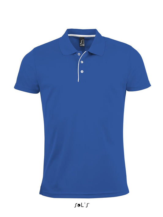 SOL'S PERFORMER MEN - SPORTS POLO SHIRT - Royal Blue - Main