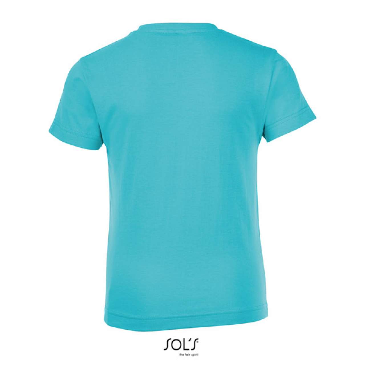 SOL'S REGENT FIT KIDS' - ROUND NECK T-SHIRT - Atoll Blue - Additional