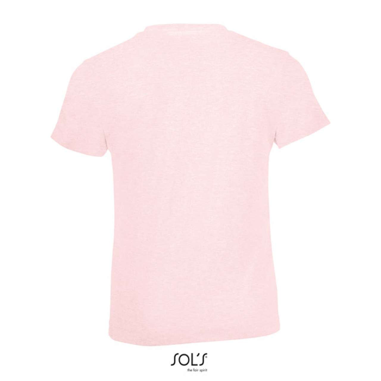 SOL'S REGENT FIT KIDS' - ROUND NECK T-SHIRT - Heather Pink - Additional