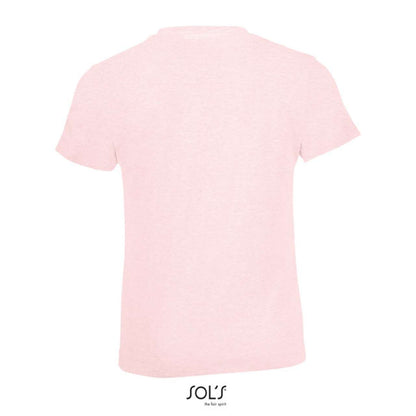 SOL'S REGENT FIT KIDS' - ROUND NECK T-SHIRT - Heather Pink - Additional