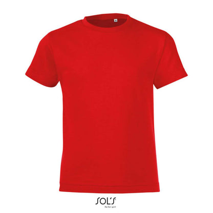 SOL'S REGENT FIT KIDS' - ROUND NECK T-SHIRT - Red - Main