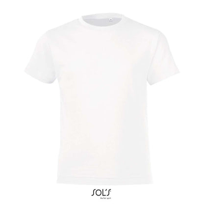 SOL'S REGENT FIT KIDS' - ROUND NECK T-SHIRT - White - Main