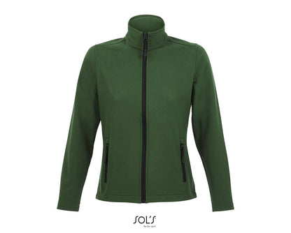 SOL'S RACE WOMEN - SOFTSHELL ZIP JACKET - Bottle Green - Main