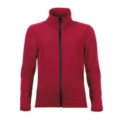 SOL'S RACE WOMEN - SOFTSHELL ZIP JACKET - Pepper Red - Main