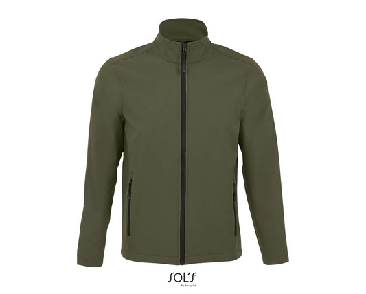 SOL'S RACE MEN - SOFTSHELL ZIP JACKET - Army - Main